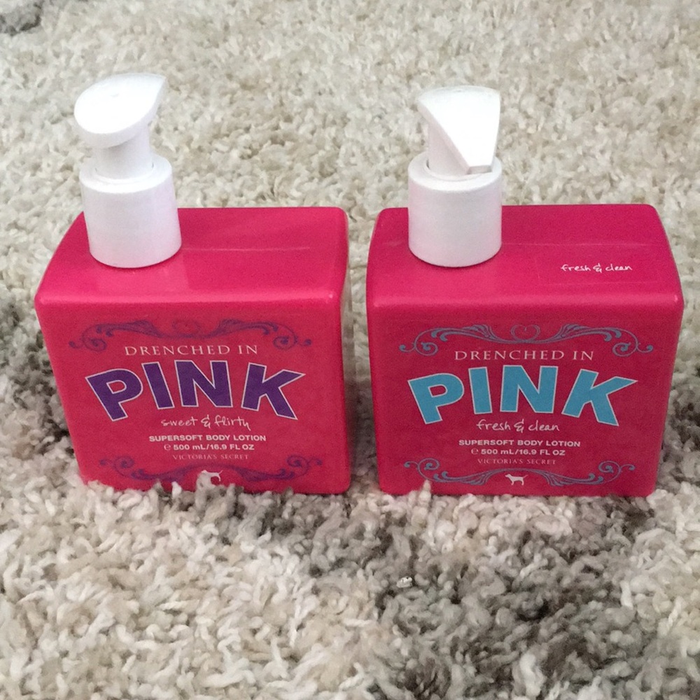 (SOLD) PINK sweet and flirty and freshclean lotion